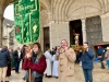 Beaune - La maison Fatien père et fils reçoit la statue de Saint-Vincent