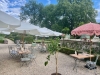 Savigny-lès-Beaune - L'orangerie de Chandon de Briailles transformée en restaurant éphémère avec le retour de Ràde la Terrasse