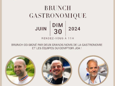 Deux grands noms de la gastronomie s’invitent au Casino JOA de Santenay le temps d’un brunch