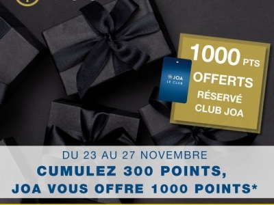 L’offre Black Friday du Casino JOA de Santenay