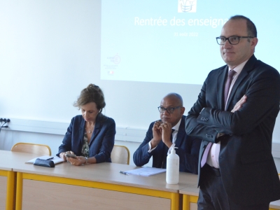 Etienne Agostini prend les commandes du lycée Jules-Etienne Marey à Beaune 