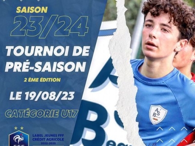 AS Beaune - Seconde édition du tournoi de présaison pour la Catégorie U17 samedi 19 août 