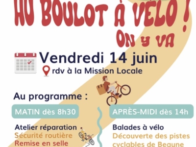 Mission Locale rurale de Beaune : Une journée dédiée à la mobilité douce ce vendredi 14 juin