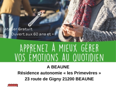 Beaune – « Cap Bien-Être », un atelier gratuit pour mieux gérer stress et émotions à Beaune