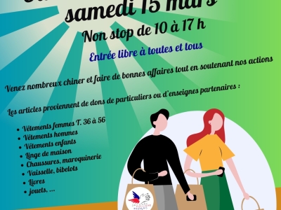 Beaune - Ouverture exceptionnelle du Secours Populaire le samedi 15 mars