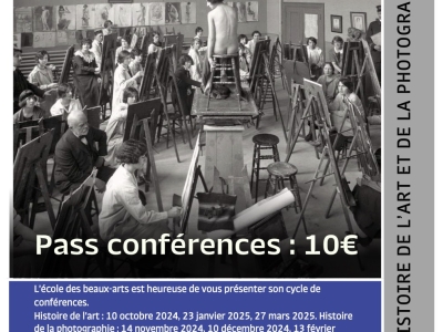 Beaune - Cycle de conférences à l’École des Beaux-Arts : une exploration de l’histoire de l’art et de la photographie