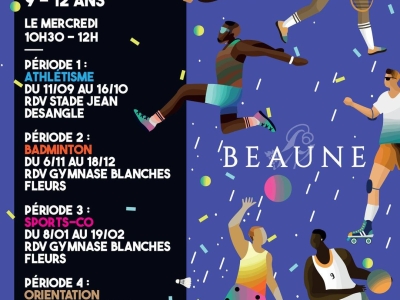 Beaune - Les épopées sports 2024/2025, une aventure sportive pour les jeunes