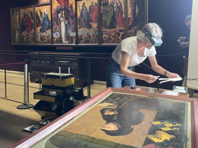 Beaune - Le retour de Nicolas Rolin en prière à l'Hôtel-Dieu