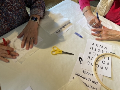 Beaune - Week-end d'animations à l'Hôtel des Ducs de Bourgogne : atelier pressurage et broderie pour petits et grands