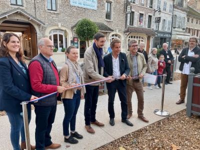 Beaune - Inauguration de la Place Madeleine : un espace revitalisé et apaisé pour les Beaunois