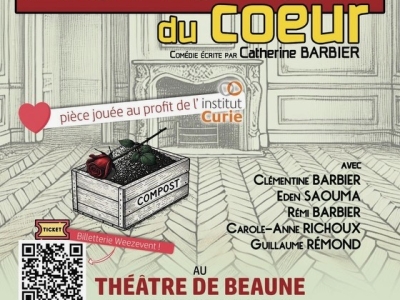 Théâtre de Beaune - « Le Monopole du Cœur » : une comédie hilarante et émouvante au profit de l’Institut Curie  