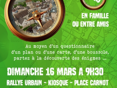 Le Rallye Urbain Beaunois revient pour une nouvelle édition ce dimanche !