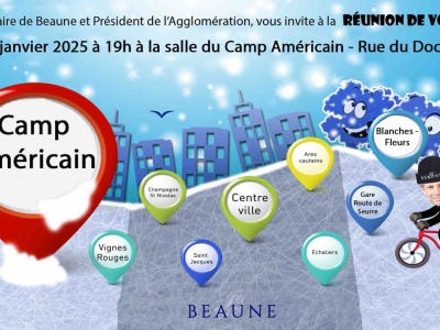 Beaune - Réunion de quartier du Camp Américain ce lundi 27 janvier à 19 h 