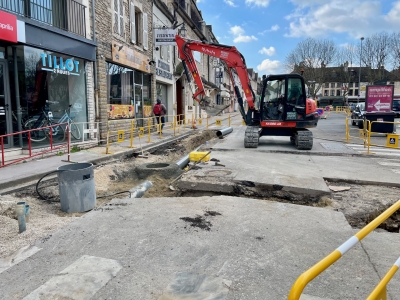 Beaune – Place Madeleine : enrobé et voirie, la dernière étape des travaux 