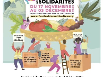 Beaune - Quelques temps forts ouverts à tous du Festival des Solidarités du 16 novembre au 3 décembre