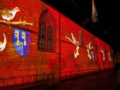 Beaune - Histoire cachée des Chemins de lumières à voir tous les soirs pendant la Vente des Vins