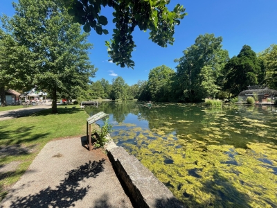 Place à la détente et à la tranquillité dans le parc de la Bouzaize à Beaune