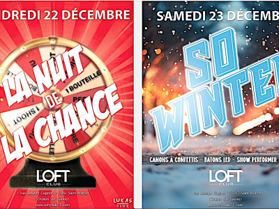 Le LOFT CLUB vous gâte juste avant Noël et… prépare sa nuit du Réveillon