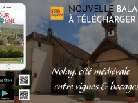 Pour la saison estivale, l’Office de Tourisme Beaune & Pays Beaunois lance la nouvelle balade « Nolay, cité médiévale entre vignes et bocages ».