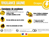 Risque d’orages sur la Côte-d'Or placée en vigilance jaune