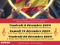 Beaune et environs – Trois concerts pour soutenir la population victime d'inondation de Valencia