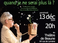 Beaune - Une « mortelle comédie » au théâtre ou comment apprivoiser la vie en riant de la mort le 13 décembre