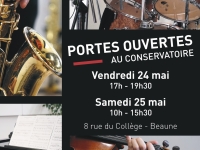 Beaune Côte & Sud - Le Conservatoire Musique et Danse vous ouvre ses portes les vendredi 24 et samedi 25 mai !