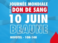 Beaune mobilisée pour la Journée Mondiale des Donneurs de Sang le 10 juin