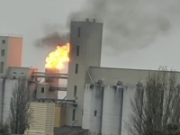 Beaune - Feu dans un silo : les opérations d’extinction dureront au moins jusqu’à demain