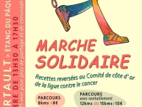 Marche Solidaire à Combertault - Soutenez la lutte contre le cancer le 28 septembre