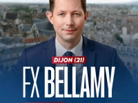 Élection Européenne - François-Xavier Bellamy (LR) en Côte-d’Or ce jeudi 23 mai