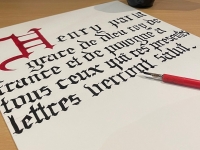 Atelier calligraphie mercredi 5 juillet au Musée du Vin de Beaune 