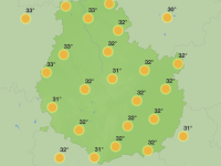 Météo en Côte d'Or - Un week-end très estival en prévison