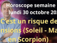 Horoscope de la semaine du lundi 30 octobre par Jean-Yves Espié