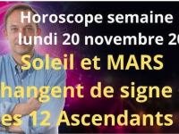 Horoscope de la semaine du lundi 20 novembre par Jean-Yves Espié