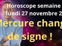 Horoscope de la semaine du lundi 27 novembre par Jean-Yves Espié