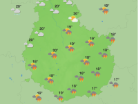 Météo en Côte-d’Or – Week-end orageux et fraîcheur dominicale