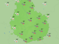 Météo en Côte-d'Or – Un week-end entre éclaircies, fraîcheur et risques d'orages