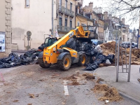 Manifestation agricole à Dijon : des perturbations majeures dans la ville