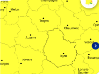 Vigilance jaune pour vents et pluie en Côte-d'Or ce dimanche 22 décembre  