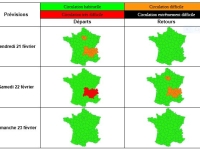 Info trafic - Du 21 au 23 février : un week-end de circulation intense sur les routes