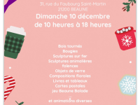 Beaune – 2e marché de Noël de l’Atelier du Cloître ce dimanche 10 décembre