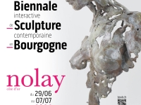 Nolay – 10e édition de la la Biennale Interactive de Sculpture Contemporaine en Bourgogne du 29 juin au 7 juillet