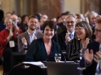 Dijon - Yvette van der Merwe nouvelle Présidente de l’Organisation internationale de la vigne et du vin