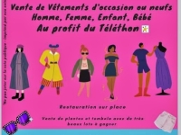 Téléthon Beaune - L'association Beaune Mouv' organise ce samedi 25 novembre une vente de vêtements