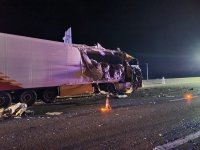 Nouvel accident mortel sur l'autoroute A6 près de Beaune : un poids lourd percute une pile de pont