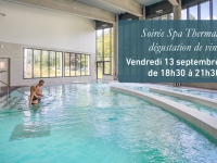 Évènement : Soirée Spa Thermal & Dégustation de vins à la station thermale ValVital de Santenay