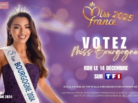 MISS FRANCE 2025 - Clara Diry, Miss Bourgogne 2024, compte sur vos soutiens le 14 décembre 