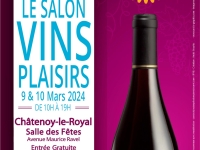 Organisé par le Rotary Chalon Saint-Vincent, le salon « Vins-Plaisirs » est de retour à Châtenoy-le-Royal les 9 et 10 mars 