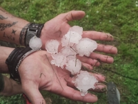 Coulée de boue, grêle, inondation... le Chablisien encore confronté aux orages ce samedi soir 